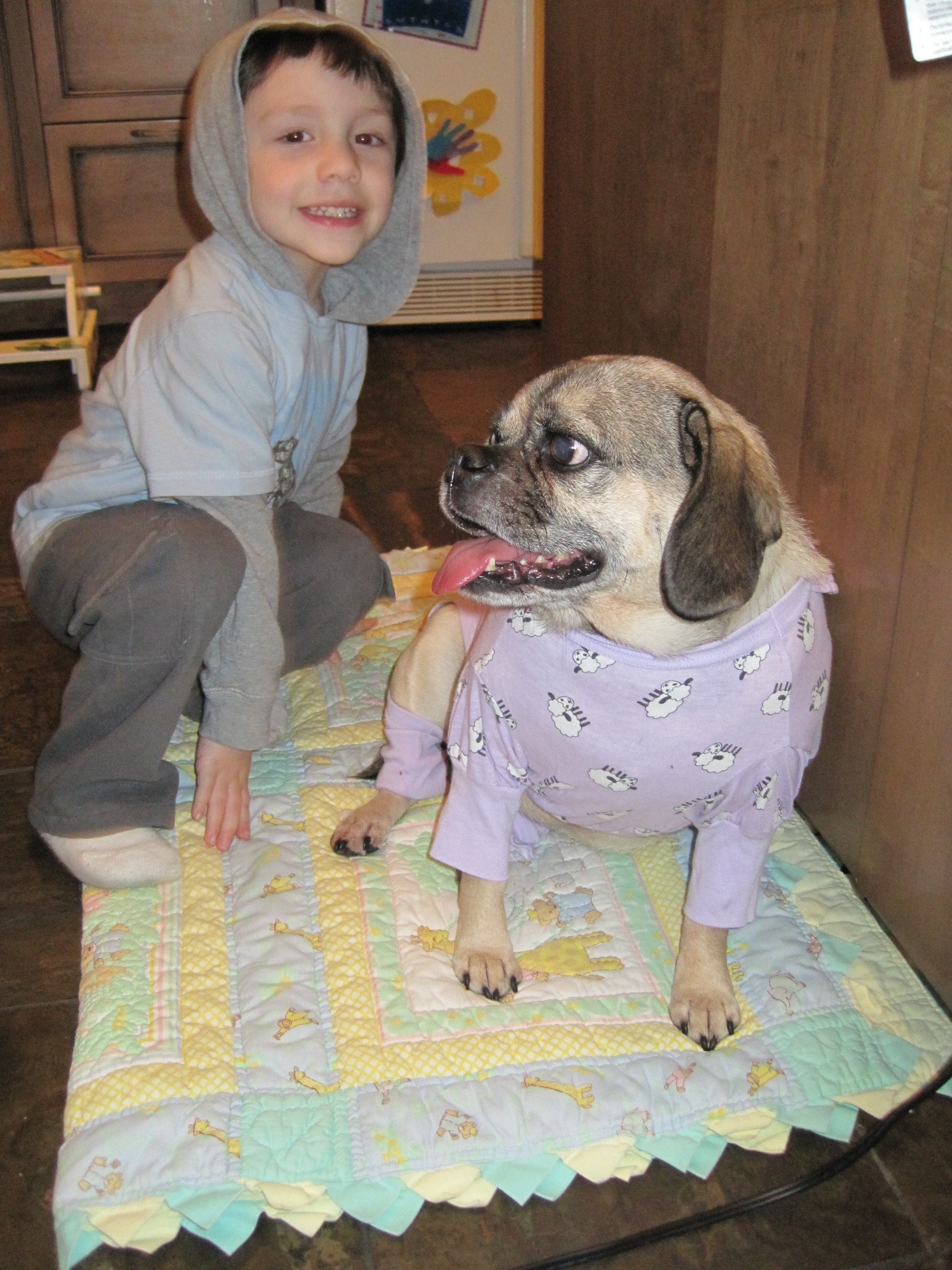 little Kiereth and Maizee