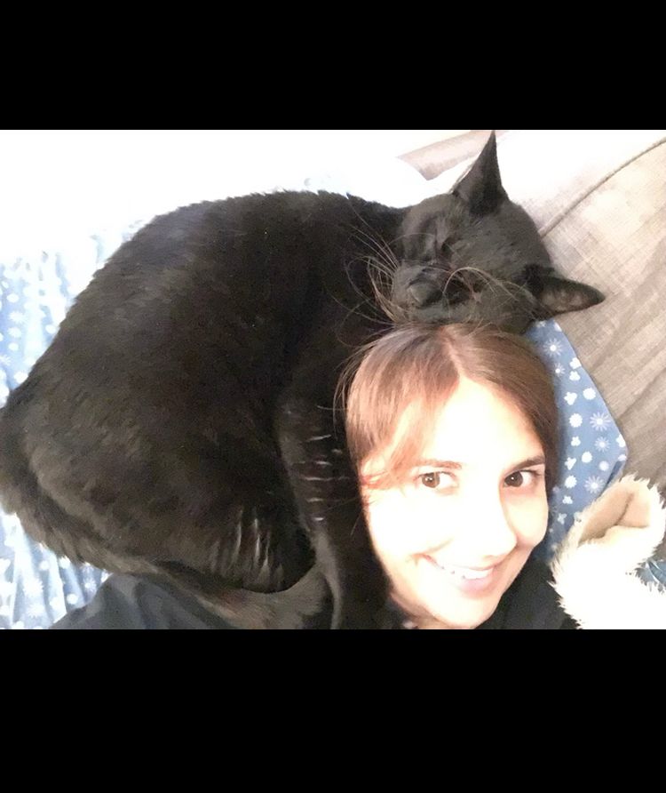 Tank and his favorite person  Alicia